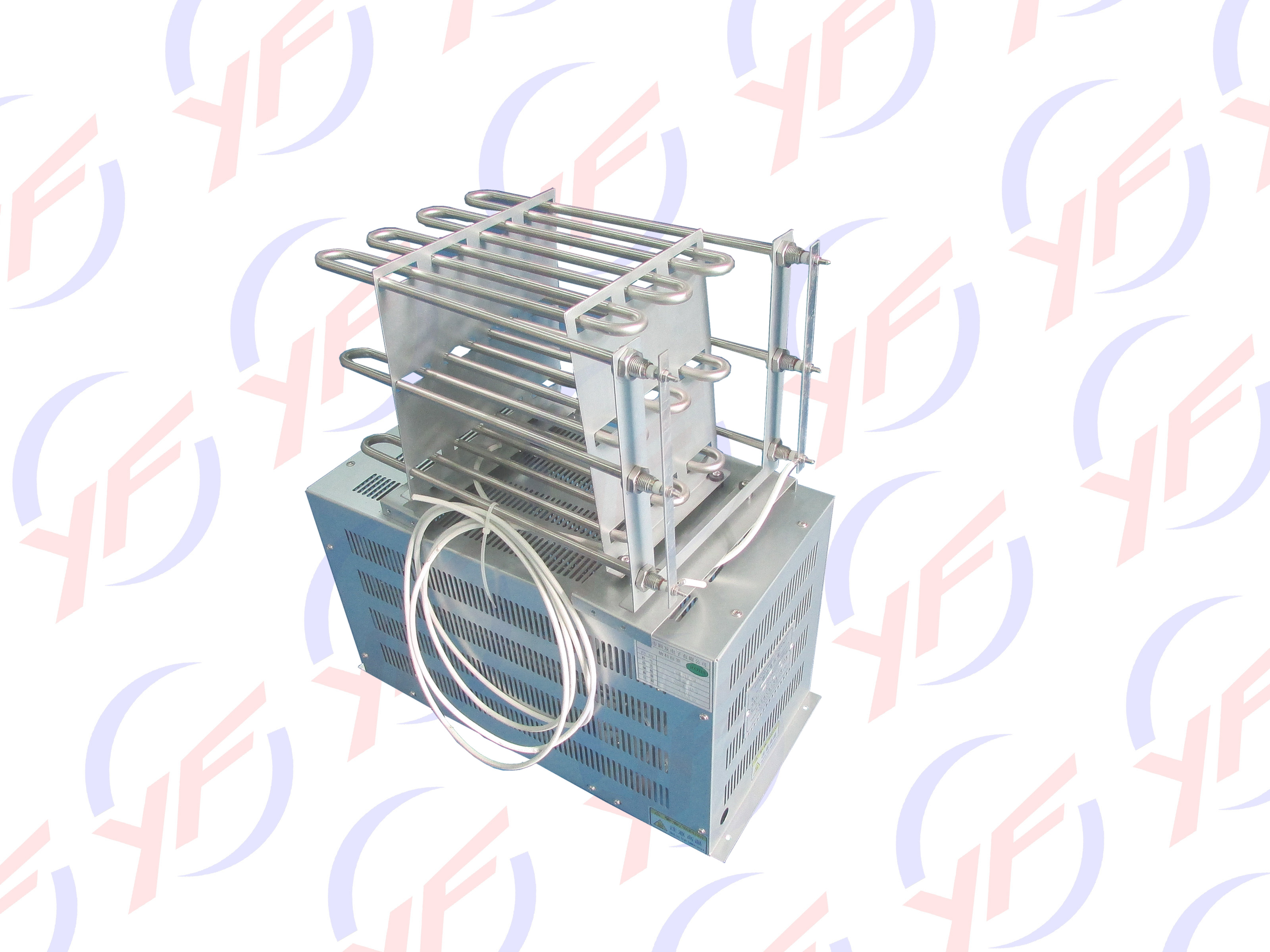 Metal-tube power resistance box