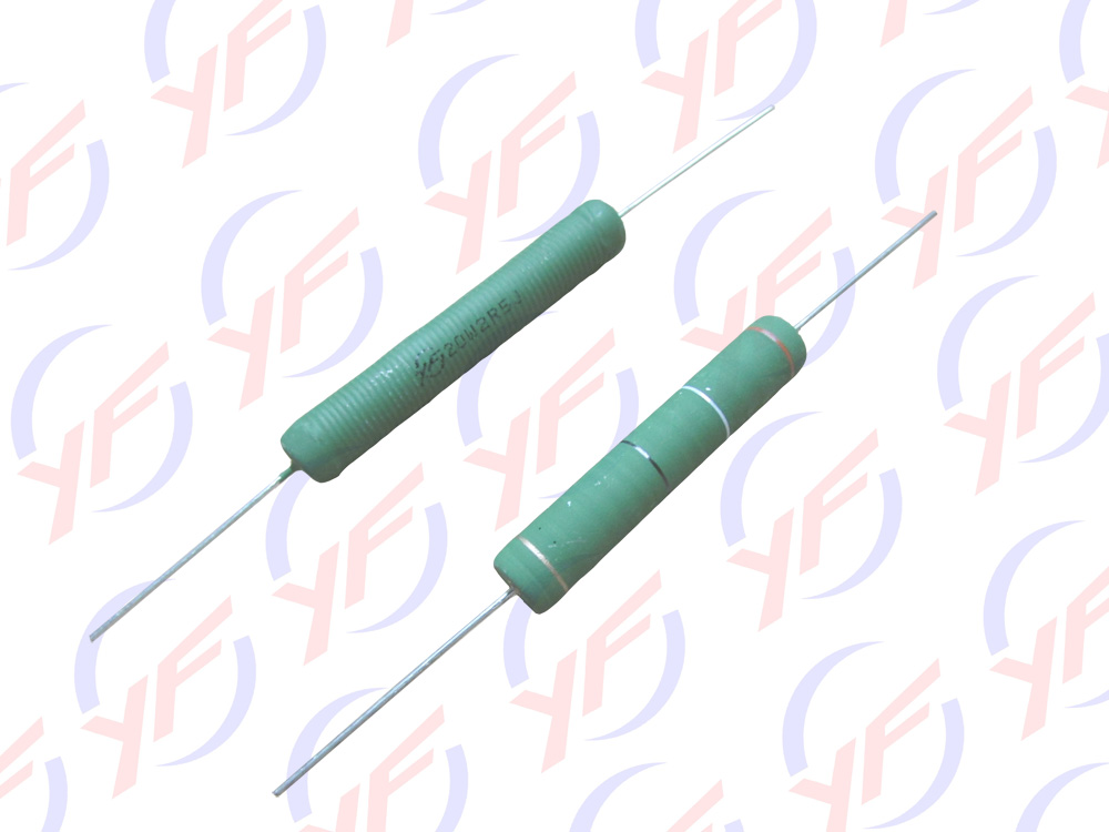 Prevent-voltage-pulsed Wire-wound Plug-in Resistor